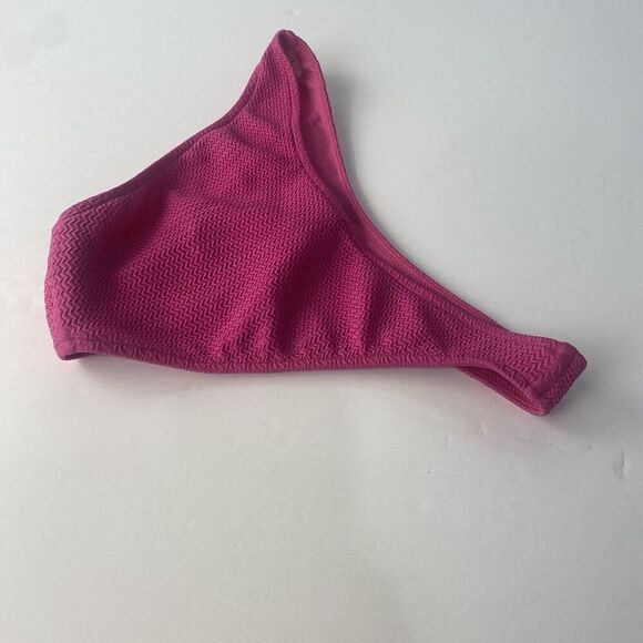 Seafolly Women's High Cut Pant‎ Bikini Bottom Swimsuit Pink SIZE 12 New - Picture 10 of 11